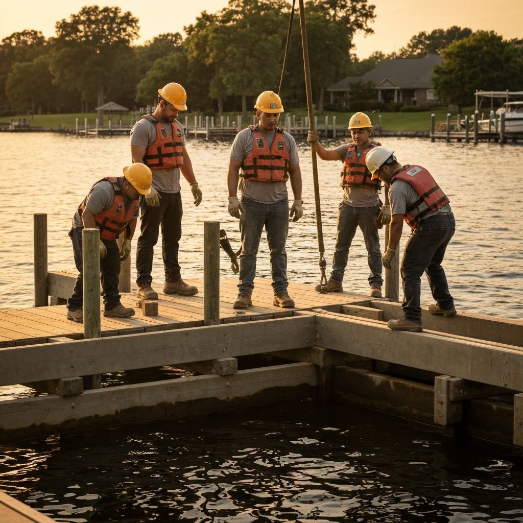 Ry-Dock installation team at work